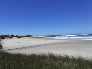 Foto panorámica de la playa